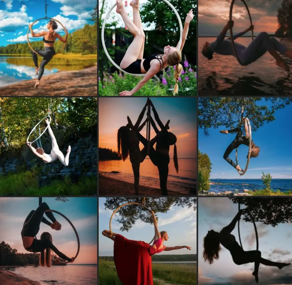 Интенсивы по воздушному кольцу для начинающих и продолжающих