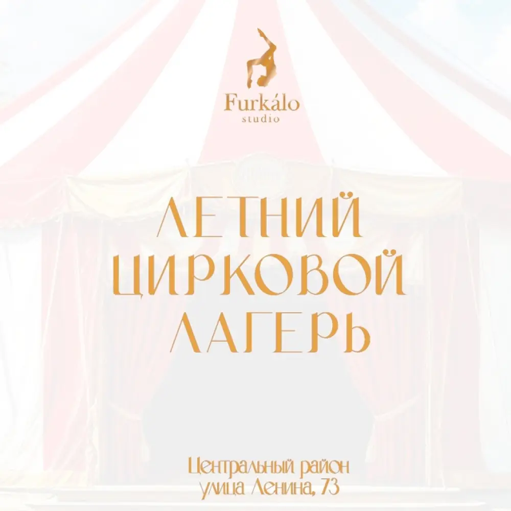 Летний цирковой лагерь "Furkalo Studio" (в будни с 11:00 до 16:00)