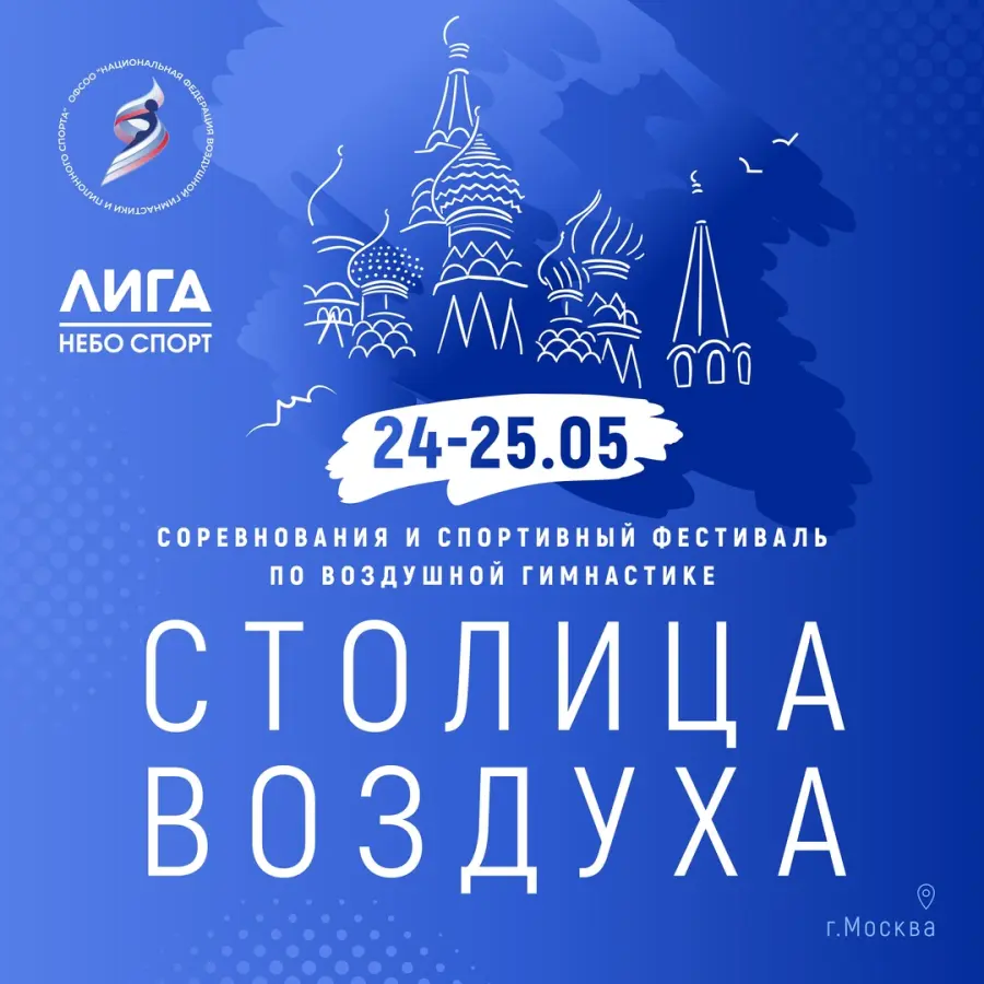 Открытые соревнования по воздушной гимнастике «Столица воздуха»