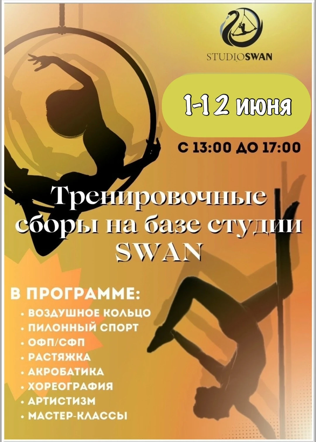 Летние тренировочные сборы "Swan"