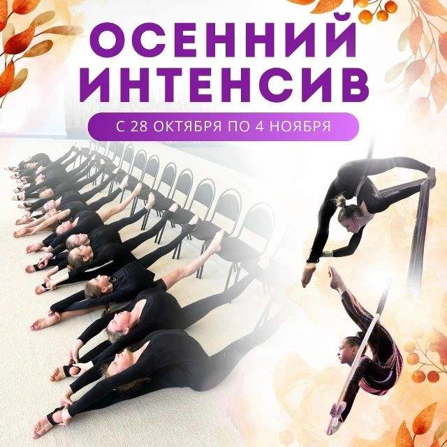 Осенний интенсив по воздушной гимнастике