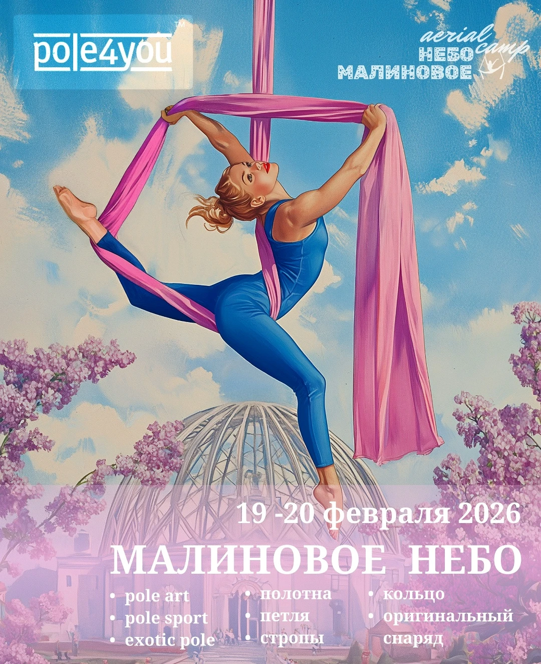 Фестиваль воздушной гимнастики "Малиновое небо"