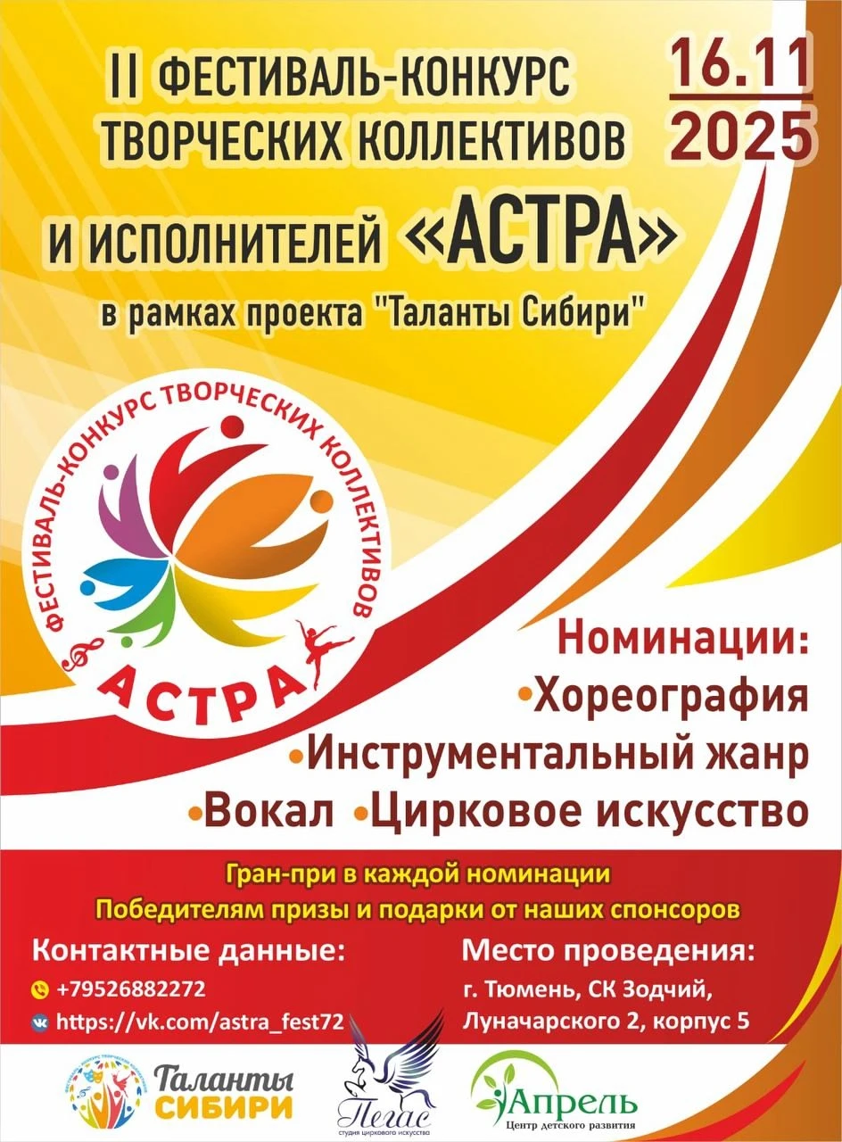 II Всероссийский фестиваль творческих коллективов и исполнителей "Астра"