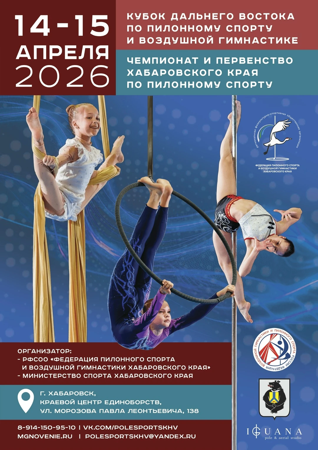 Кубок Дальнего Востока по пилонному спорту и воздушной гимнастике