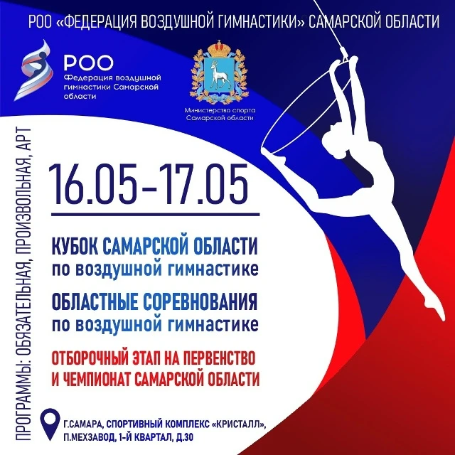 Кубок и областные соревнования Самарской области по воздушной гимнастике