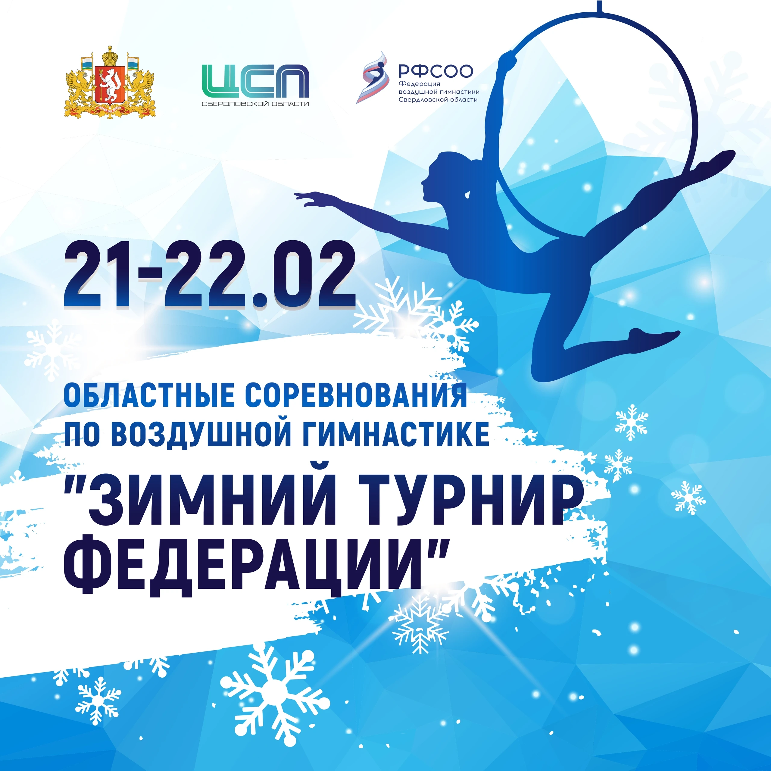 Областные соревнования по воздушной гимнастике и спортивный фестиваль "Зимний турнир Федерации"