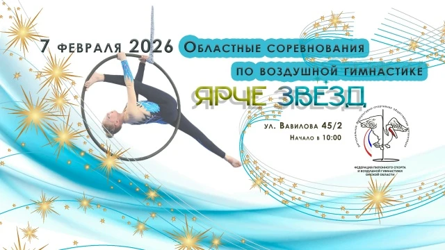 Областные соревнования по воздушной гимнастике "Ярче звезд"