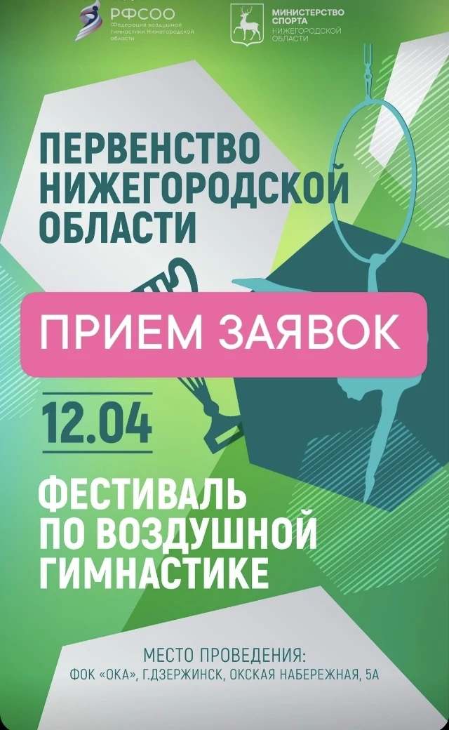 Первенство и Фестиваль Нижегородской области по воздушной гимнастике