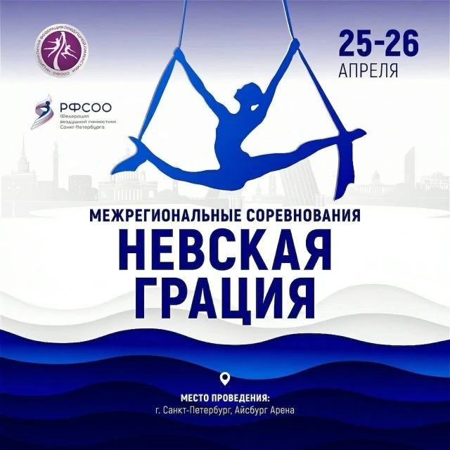 Первенство Северо-Западного федерального округа по воздушной гимнастике "Невская грация". Только участники сборных команд.