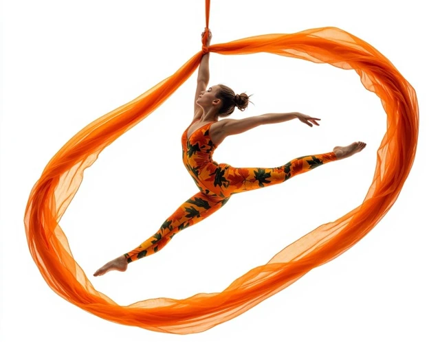 Соревнования по воздушной гимнастике «Крылья осени»