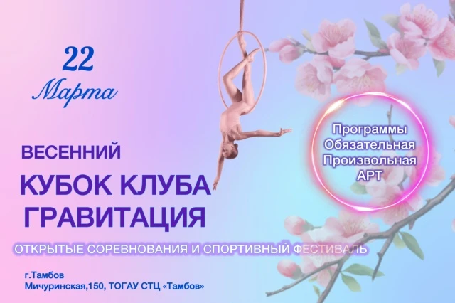 Соревнования по воздушной гимнастике "Гравитация"