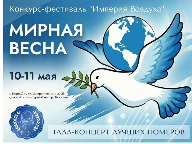 Всероссийский конкурс-фестиваль воздушной гимнастики и цирковых видов искусства "Империя воздуха. Мирная весна"