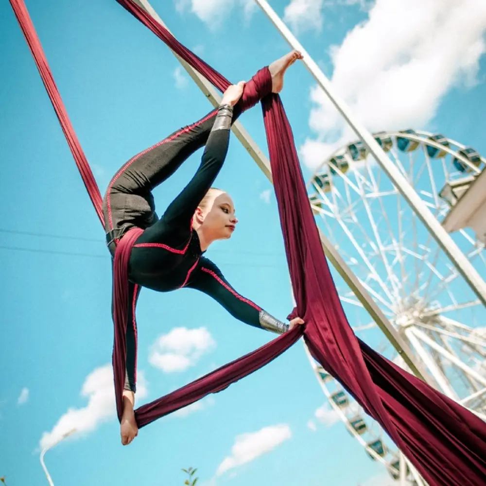 Мастер-класс "Позирование на снаряде"